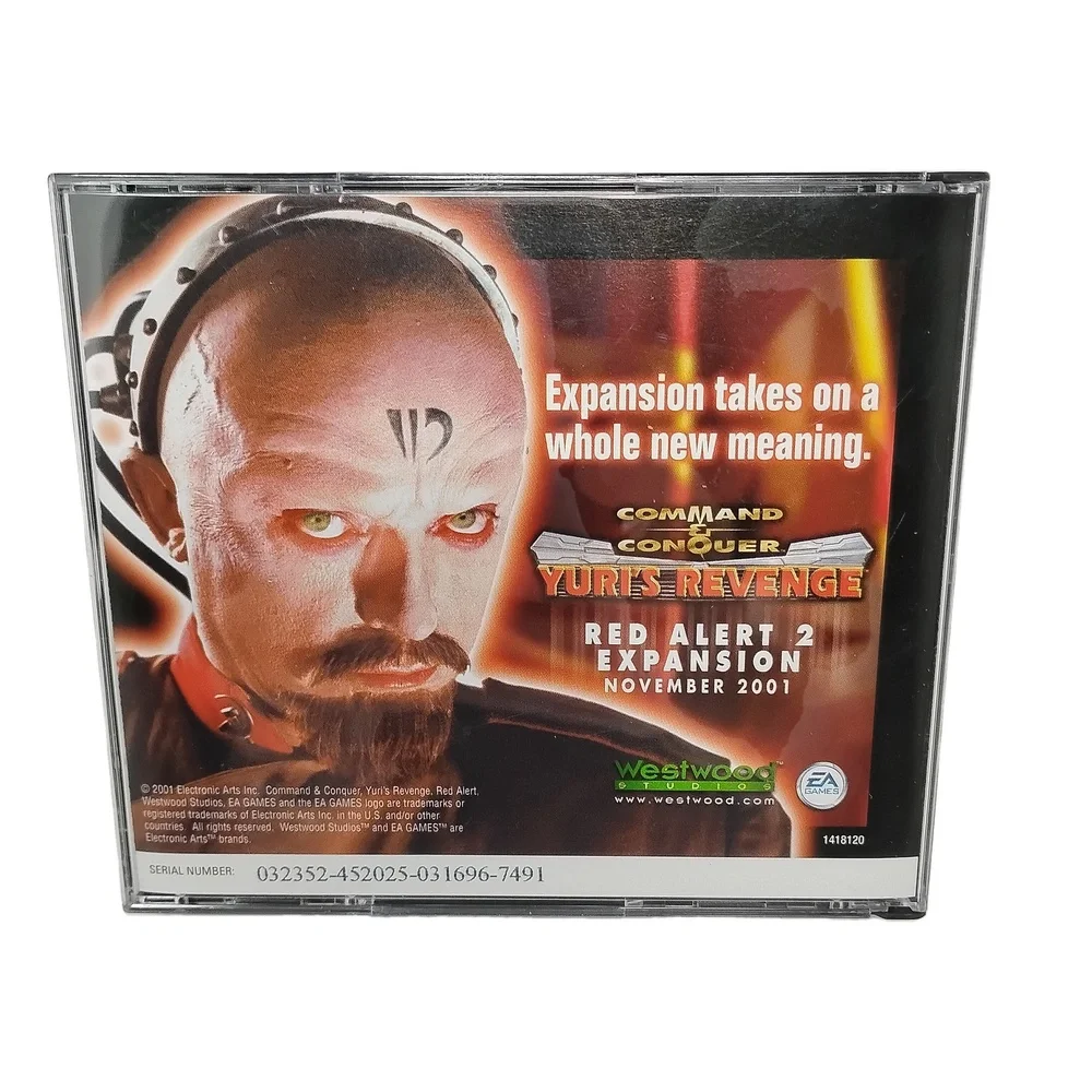 Westwood Studios Emperor Battle for Dune PC CD-ROM Game 4-Disc Set Windows RTS
